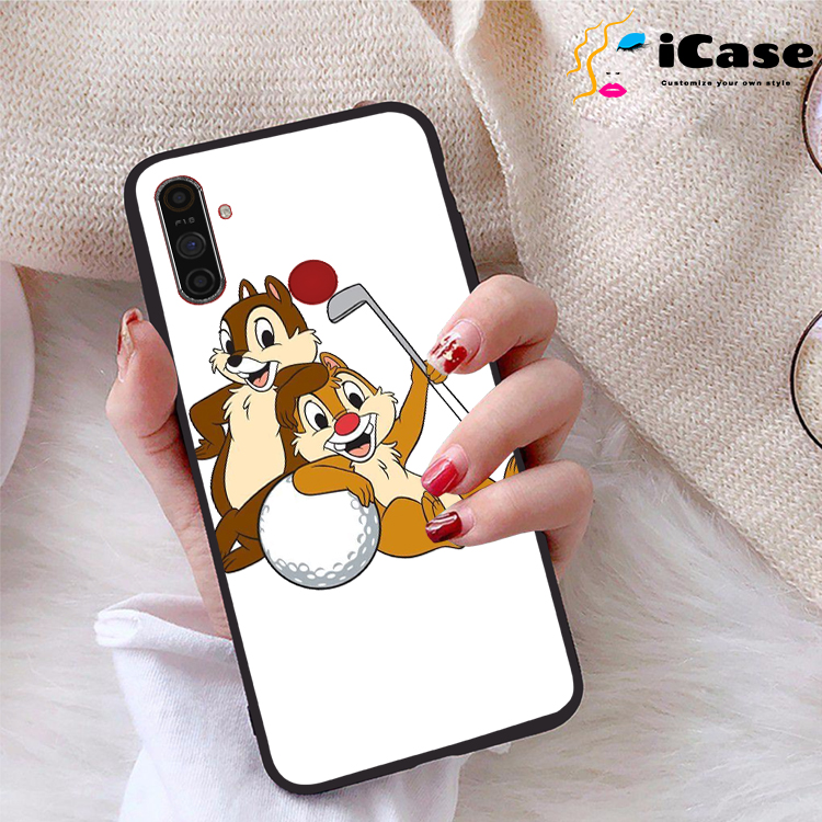 Ốp lưng Realme C3 viền dẻo TPU BST Mouse