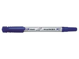 Bút Lông Dầu CD/DVD Marker Pilot SCA-TMCD-L - Mực Xanh