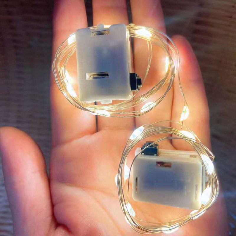 [HCM]Dây đèn Led dùng pin 3m (kèm pin)