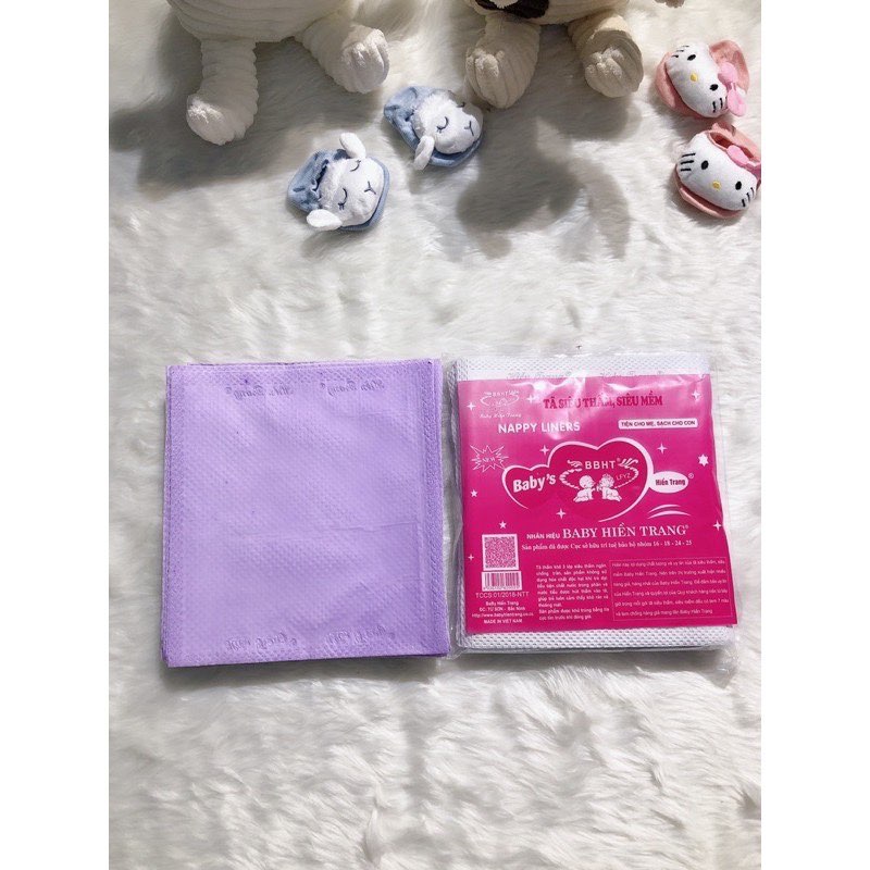 Bịch (9-10 tờ) Lót phân xu 03 lớp cho bé sơ sinh