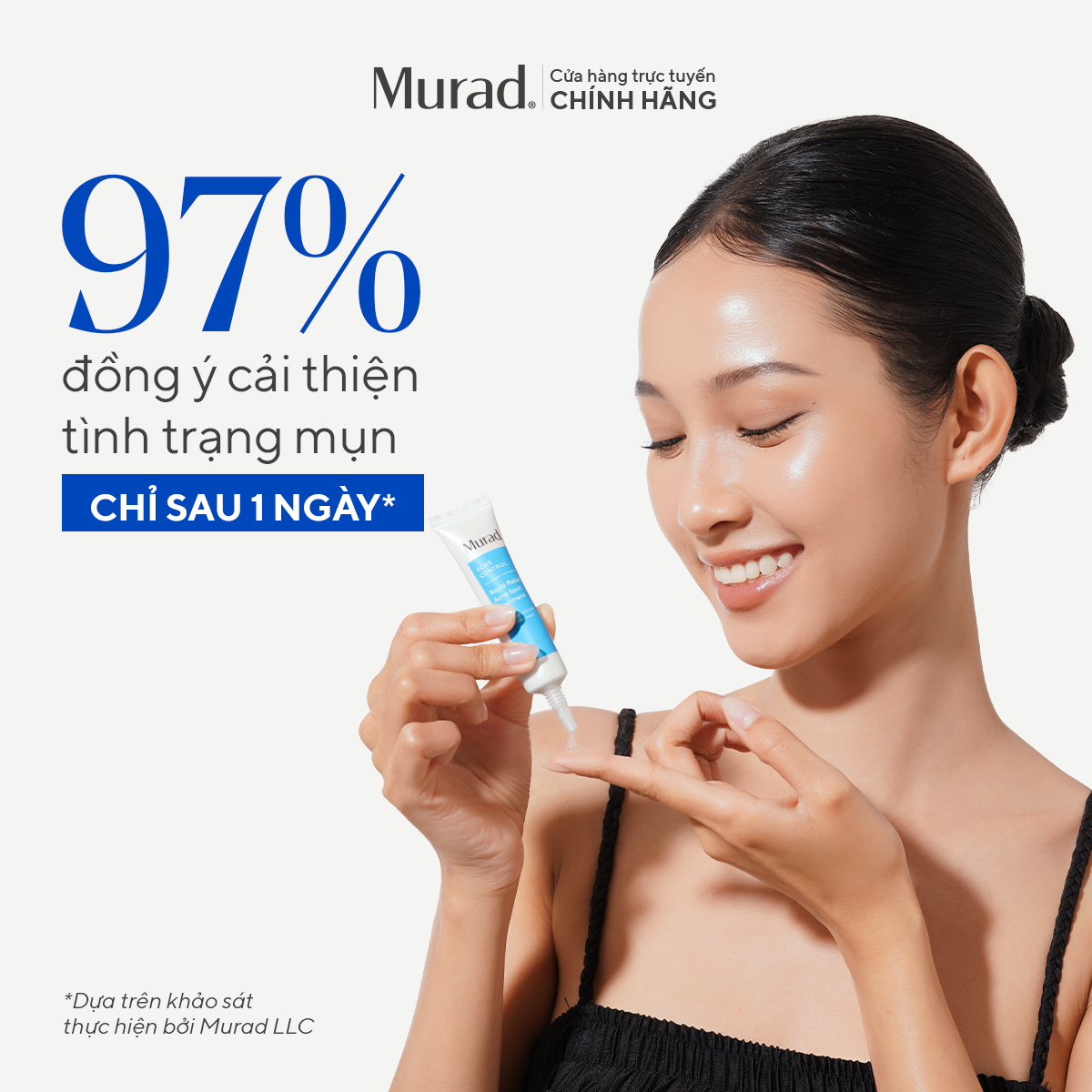 [HSD 12 THÁNG] Gel chấm mụn Murad Rapid Relief Acne Treatment 15ml