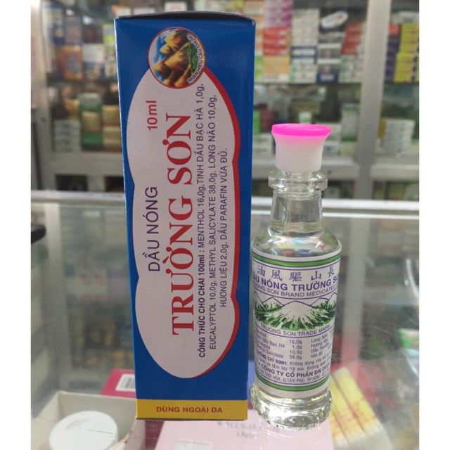 Dầu nóng Trường Sơn - Chai 10ml