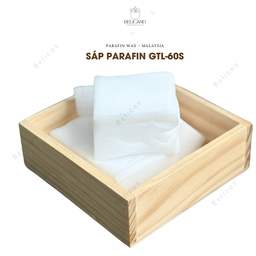 [HCM]Sáp Parafin tinh luyện 250gram làm nến handamde
