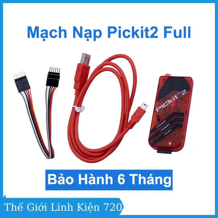 Mạch nạp Pickit2 Full bảo hành 06 Tháng