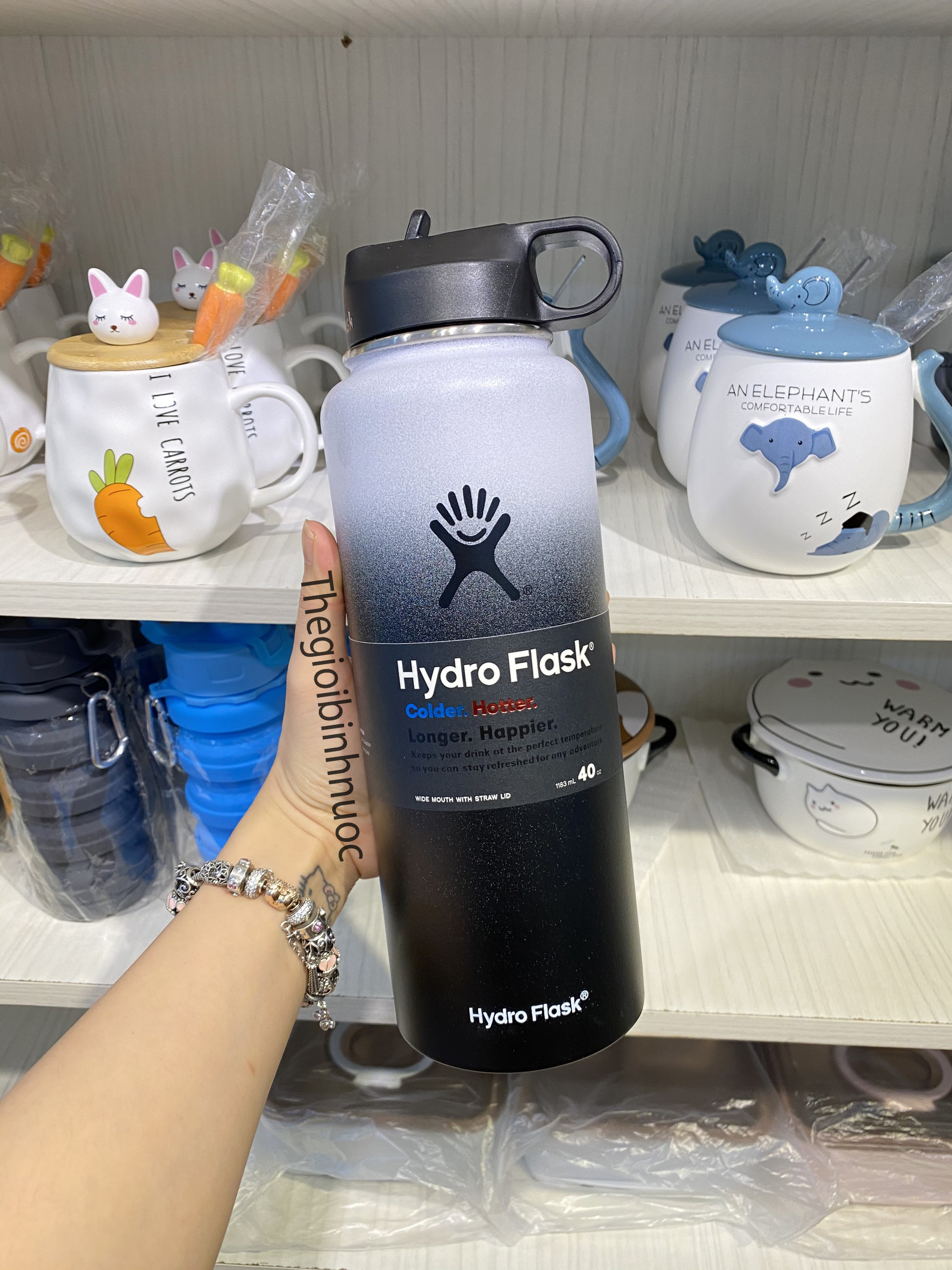 [HCM]BÌNH GIỮ NHIỆT HYDRO FLASK 40OZ 1.2L B382