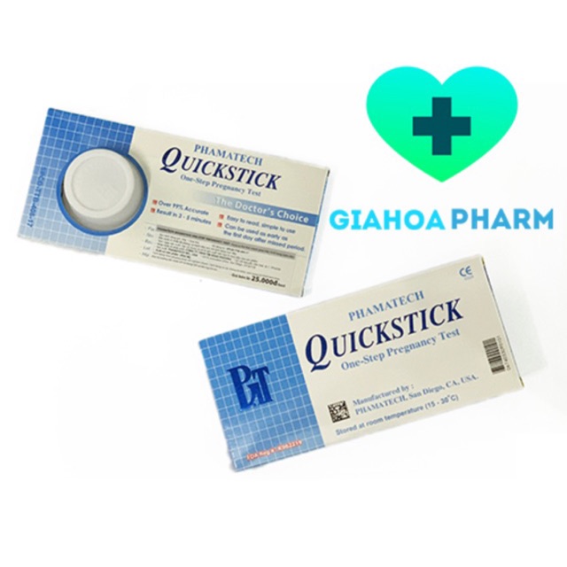 HCMQue thử thai Quickstick nhập khẩu Mỹ