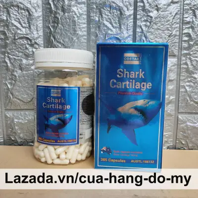 Viên uống Sụn Cá Mập Costar Blue Shark Cartilage 750mg 365 viên - Hỗ trợ sức khỏe xương khớp