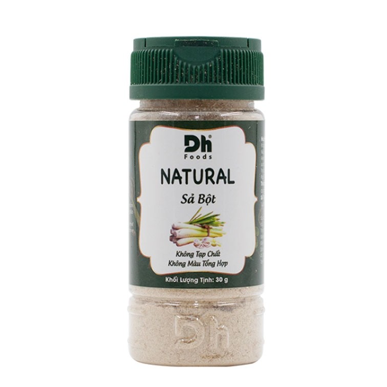 Hũ Natural Sả bột (30G) - Thương hiệu DH Foods