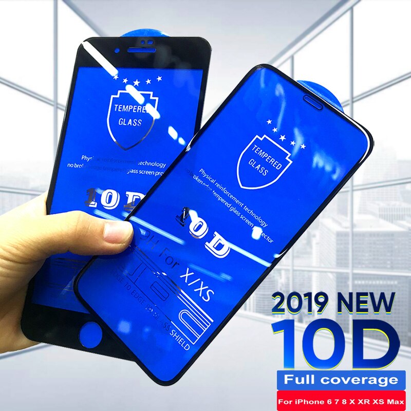 Kính Cường Lực Iphone 10D Full Màn Dành Cho Full Dòng Iphone