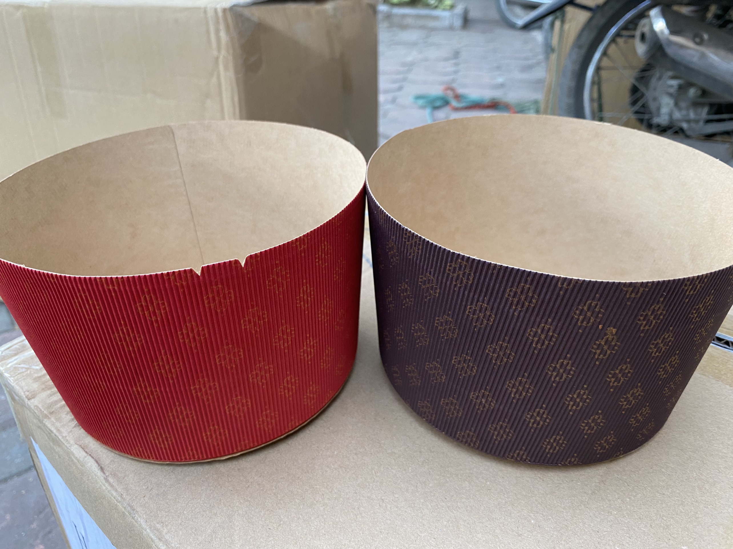 Khuôn Giấy Làm Bánh PANETTONE Nhiều Size
