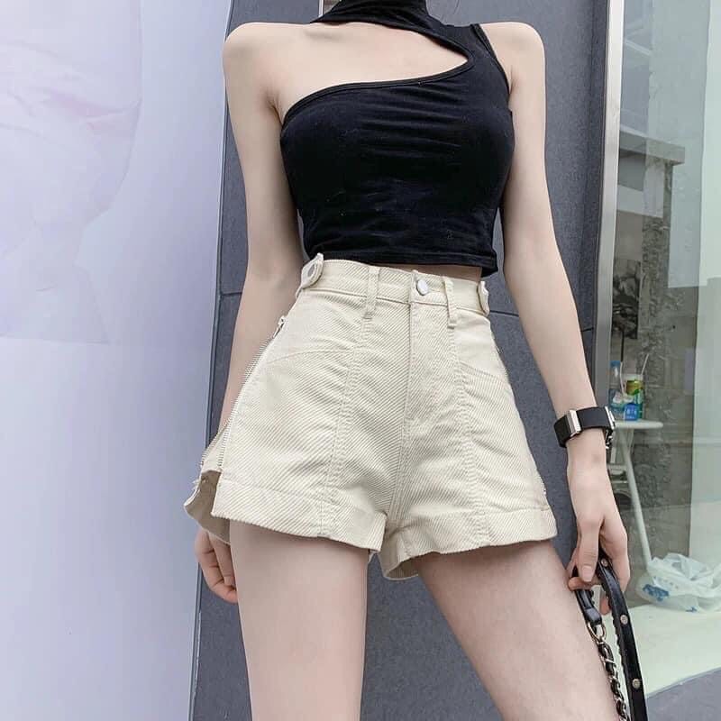 [sẵn-kaki mềm mại] Quần short đùi sooc chất kaki mềm mại chuẩn form