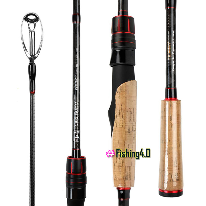Cần câu lure Neoby Leisure K6 - máy đứng máy ngang [Chính hãng]
