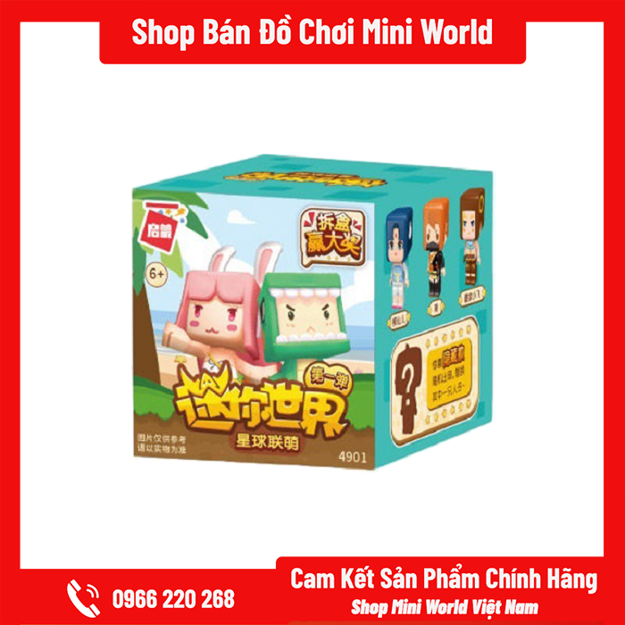 Mô hình Mini World Nhân Vật Bí Ẩn [Gửi 1 Hộp Ngẫu Nhiên]