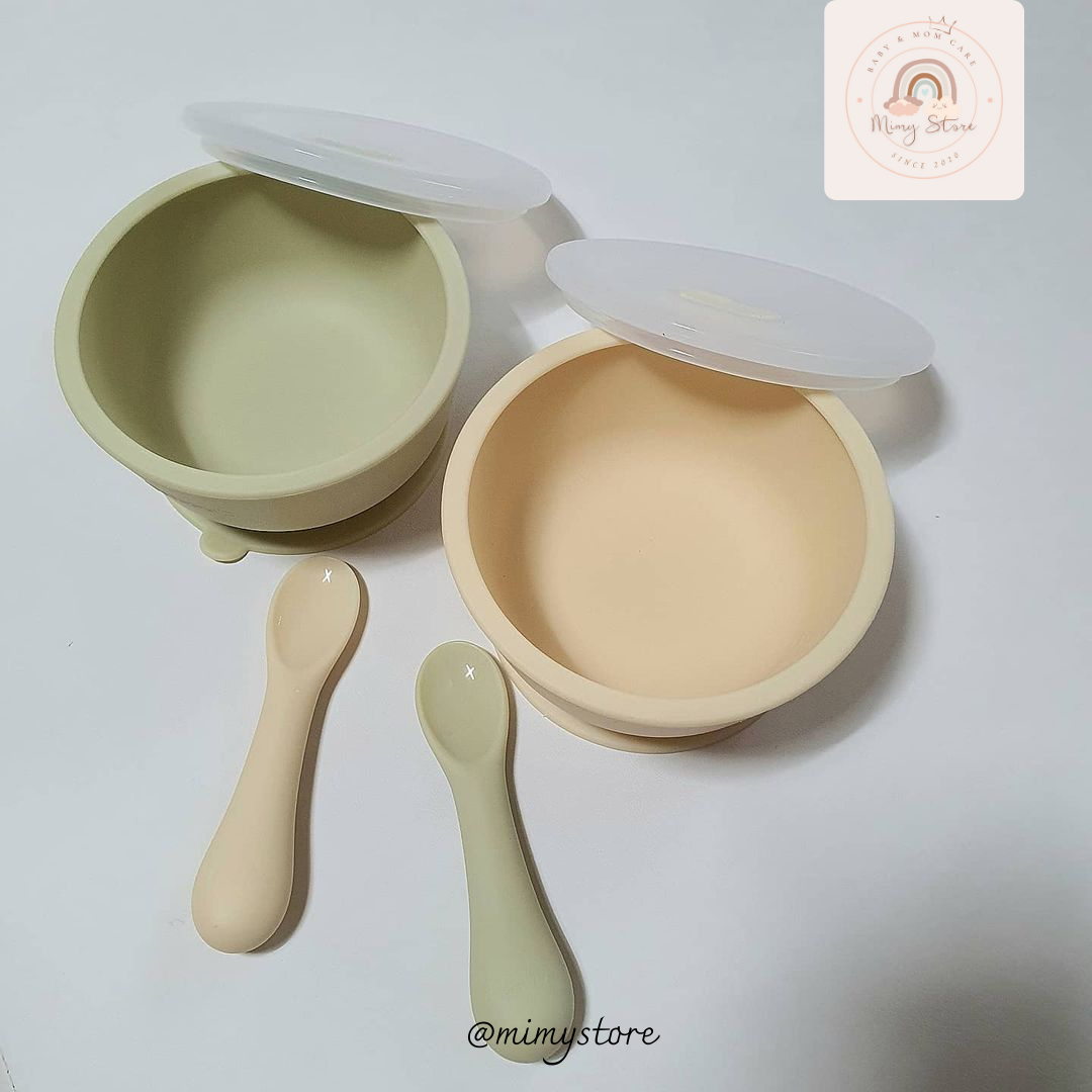 Thìa Ăn Dặm Silicone BLUEMAMA