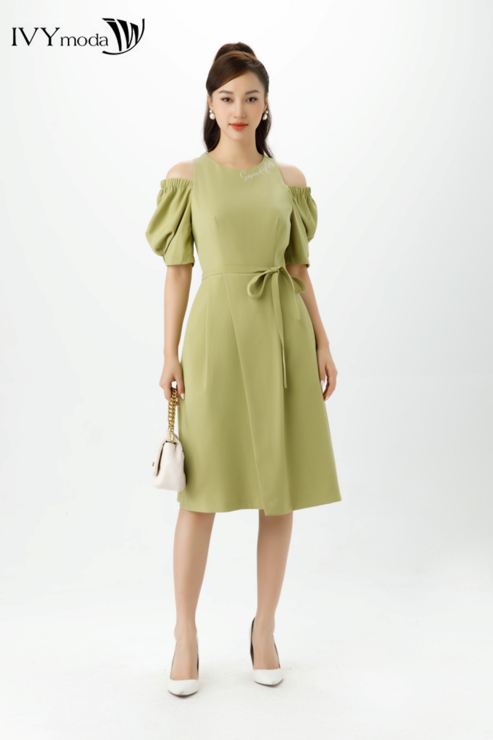 Đầm xếp Serendipity IVY moda MS 48B9296