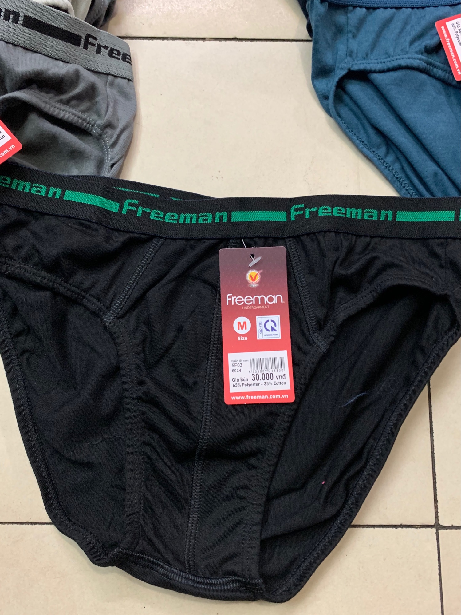 [HCM]Quần lót nam freeman chính hãng