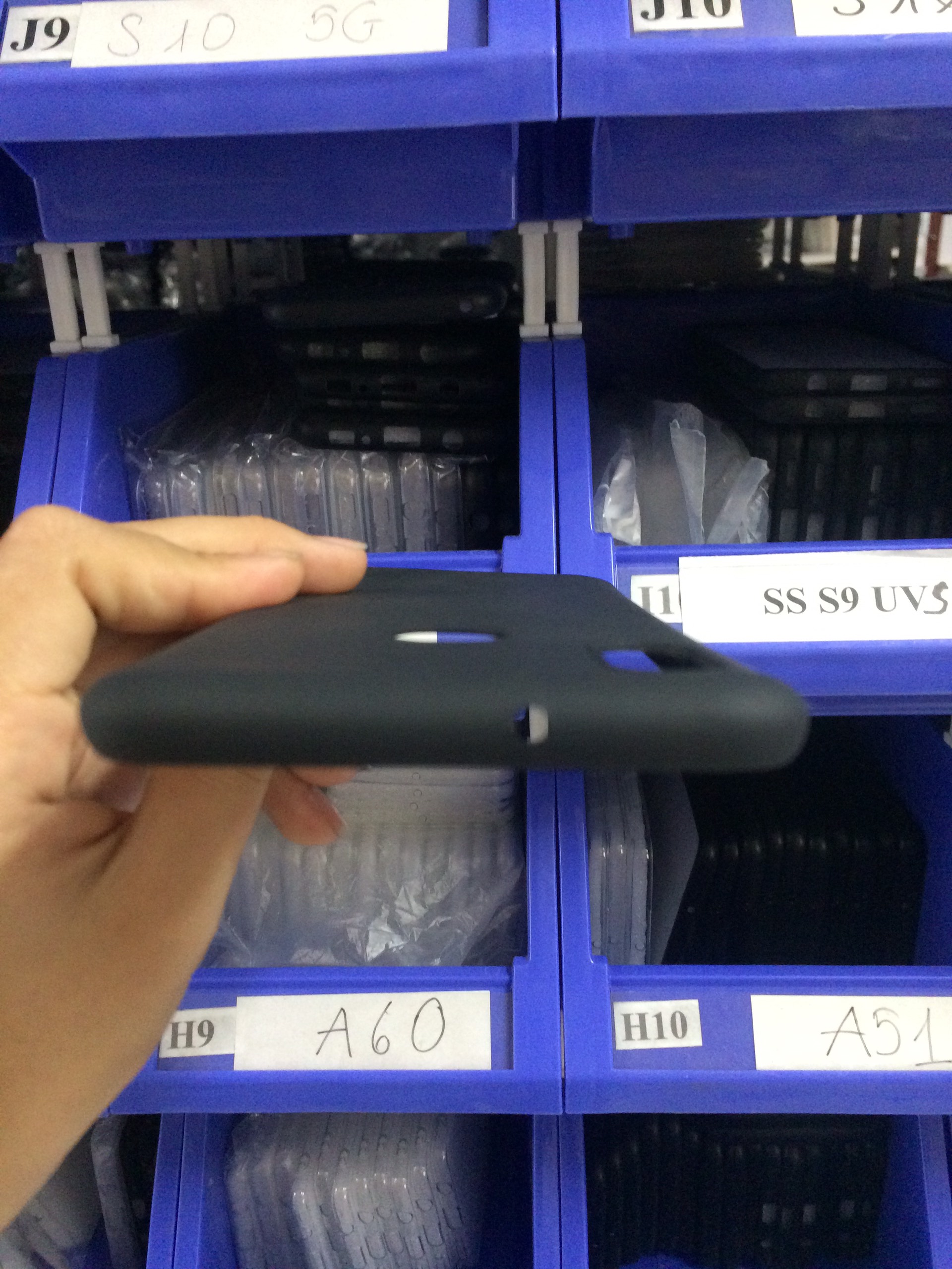 ốp lưng samsung a10s dẻo đen