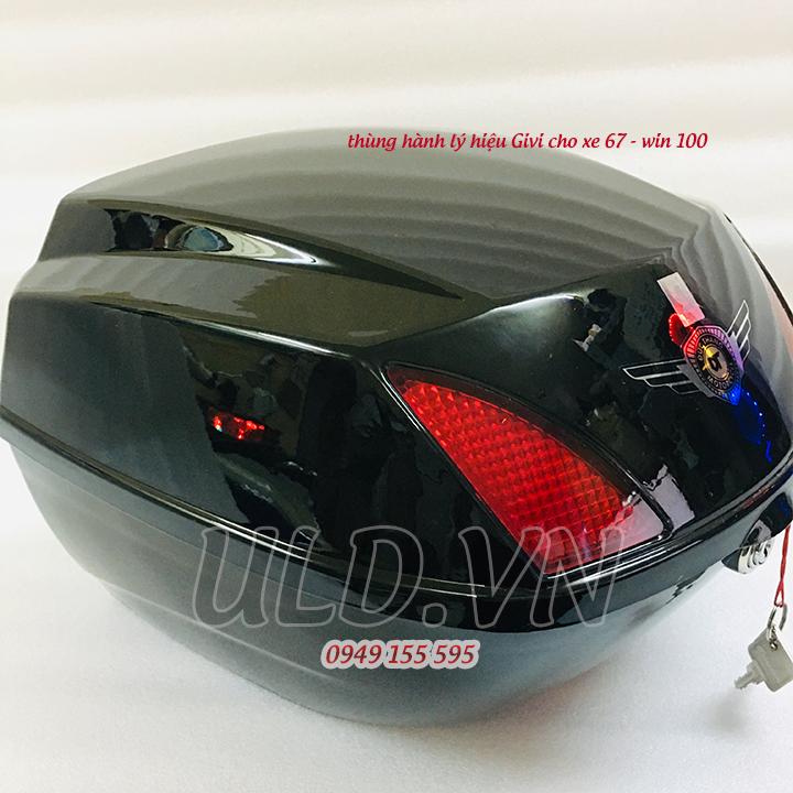 [HCM]thùng hành lý xe 67 - win 100 hiệu Givi