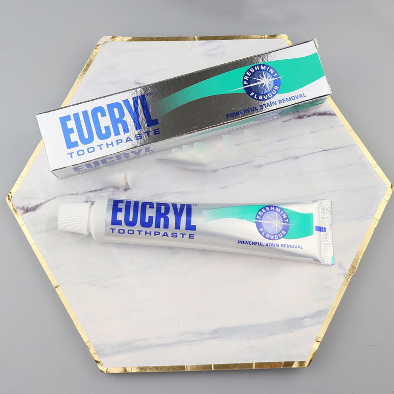 Kem đánh răng bạc hà Eucryl Toothpaste 62g