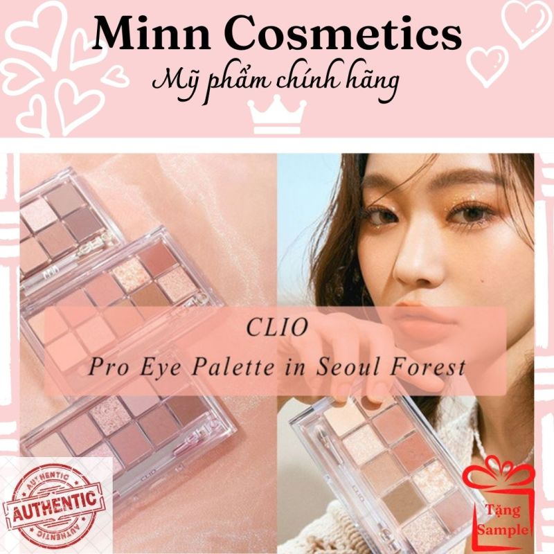 Bảng phấn mắt CLIO Pro Eye Palette IN SEOUL FOREST