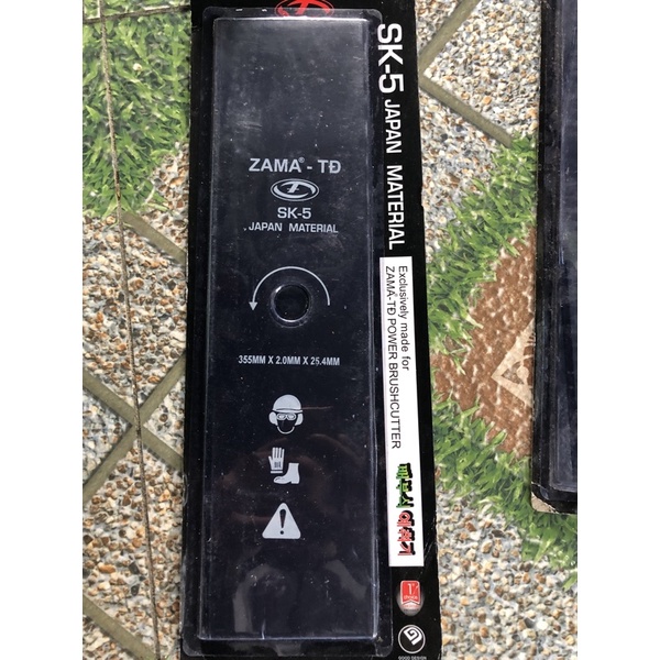 Dao máy cắt cỏ 355x2,4x25,4 thép xịn ảnh thật 100%