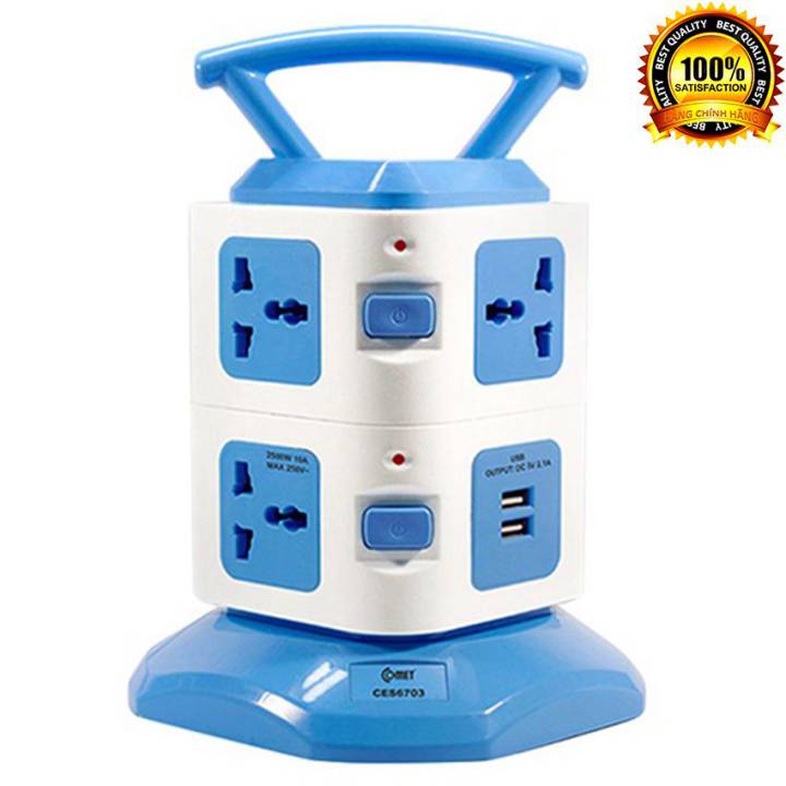 Ổ CẮM ĐIỆN ĐA NĂNG COMET CES6703