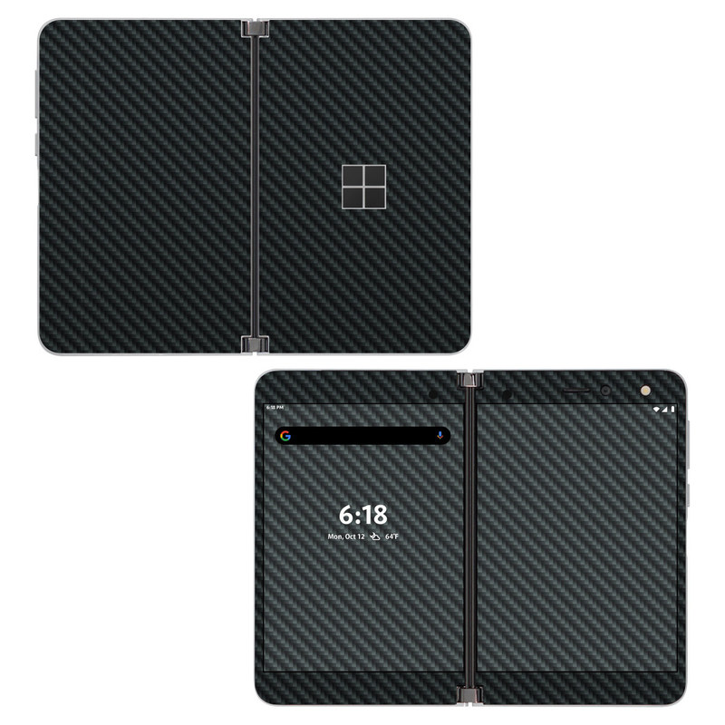 Skin decal dán Surface Duo mẫu Carbon