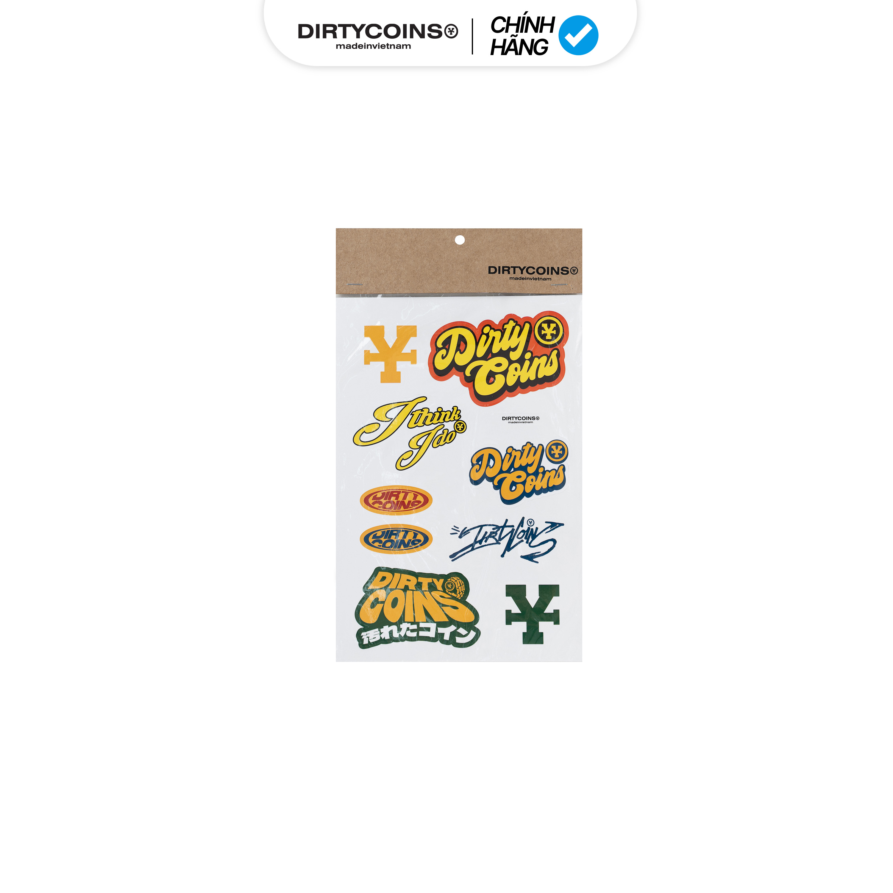 Hình Dán DirtyCoins Sticker Logo & Logo