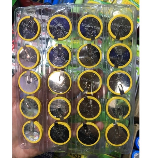 Pin 3v - cr2450 loại có chân hàn
