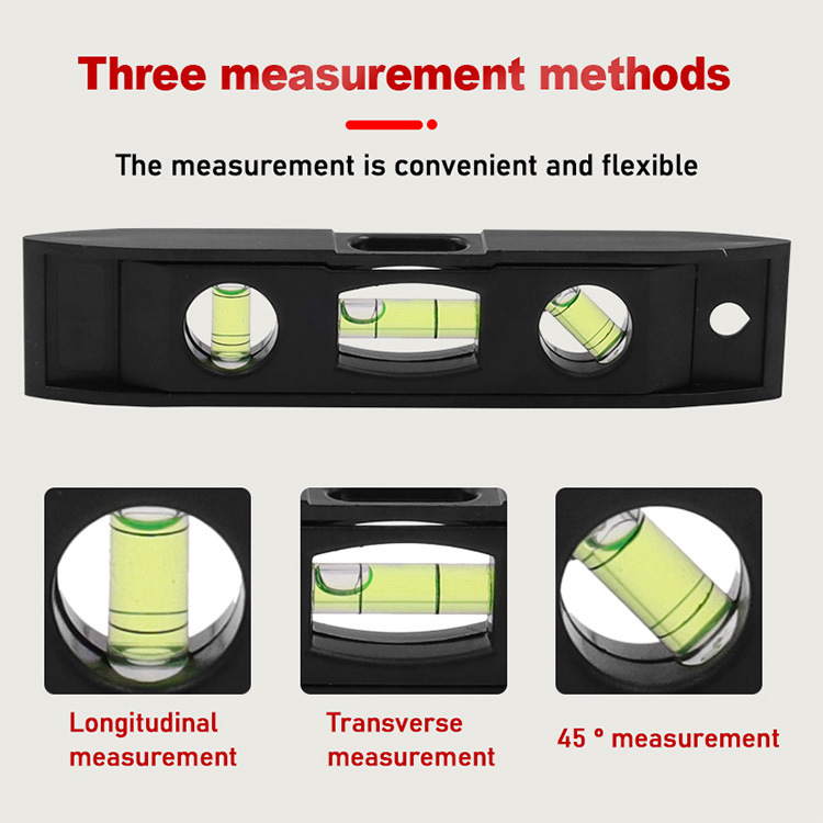 THƯỚC THỦY CÓ NAM CHÂM 15CM Có 3 BÌNH THỦY