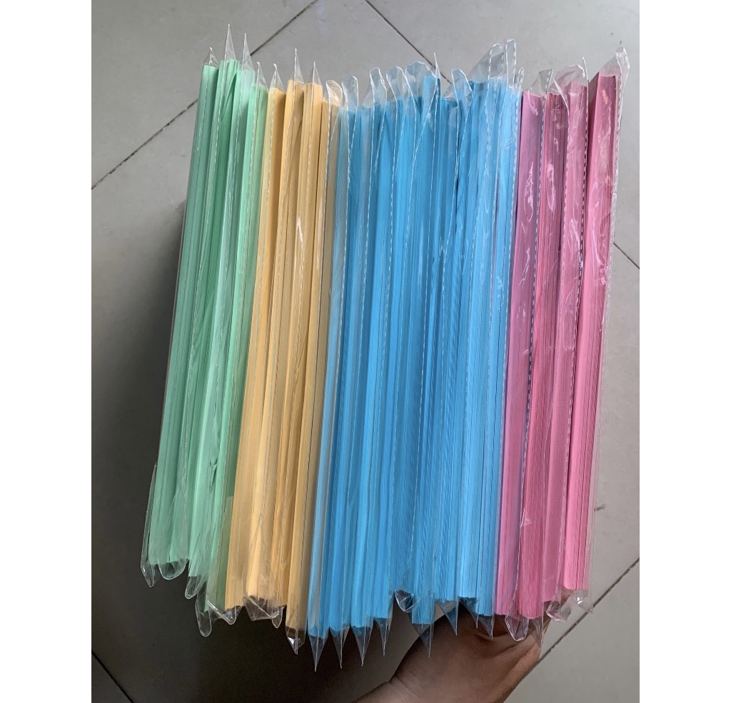 Giấy màu A4 - Xấp 100 tờ