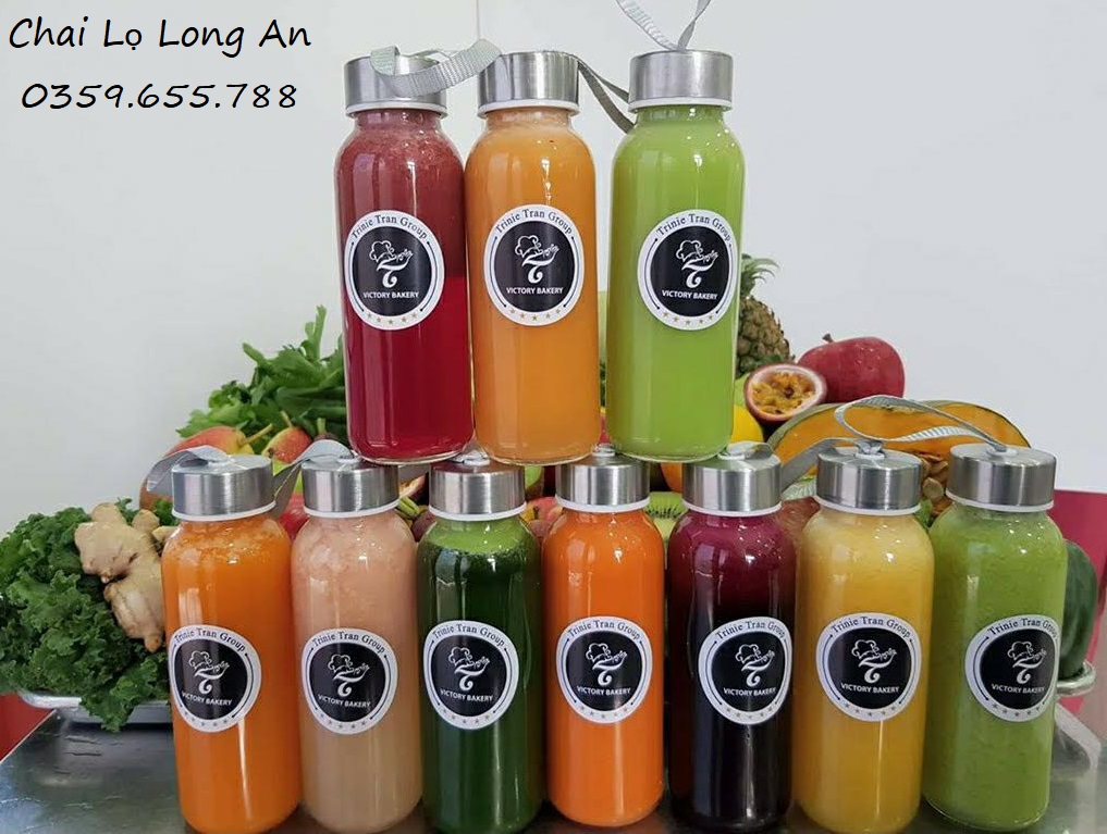 CHAI THỦY TINH NẮP DÂY 300ML~500ML