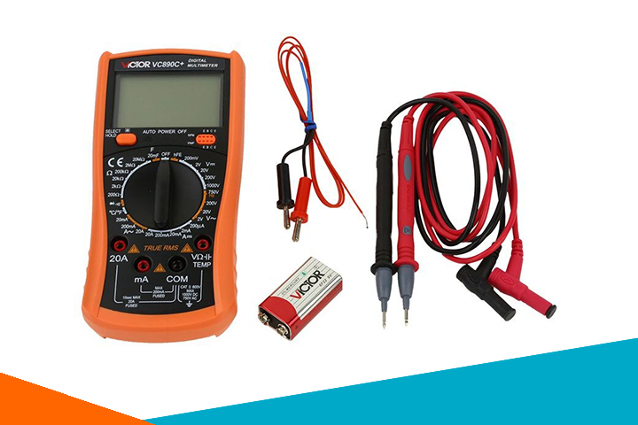 Đồng Hồ Đo Vạn Năng VICTOR VC890C+