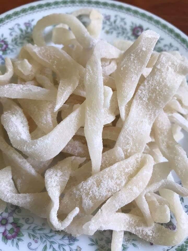 Mứt dừa trà vimh nhà làm