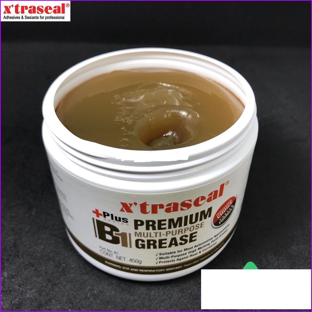 X'traseal B1- Mỡ bò chịu nhiệt dạng hủ 450g (SX Malaysia, hàng tốt,)