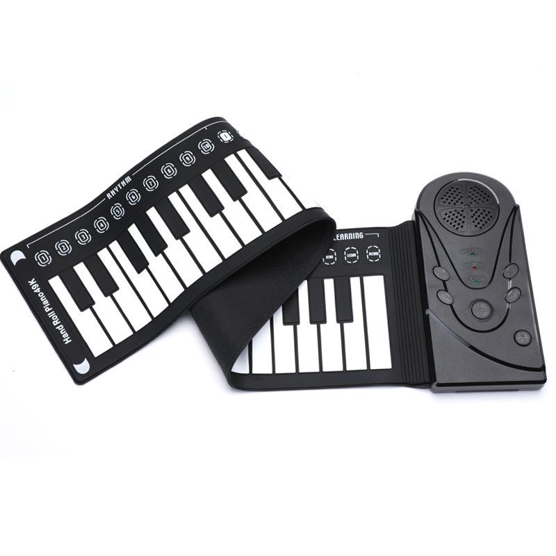 [HCM]Đàn Piano Konix 49 phím cuộn mềm dẻo Flexible MD88P (Không loa cần kết nối máy tính - Có Pedal cáp kết nối USB - Roll Up Midi Keyboard Controller)