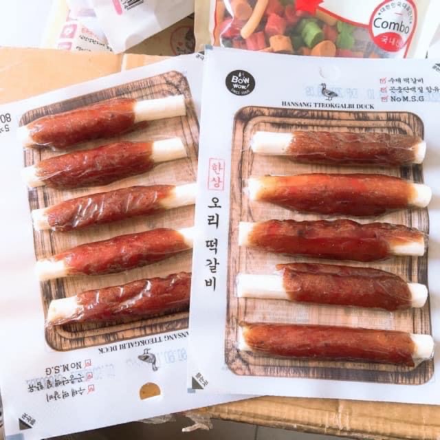 [HCM]Thịt Gà cuộn Thanh Sữa Bowwow - Hàn Quốc
