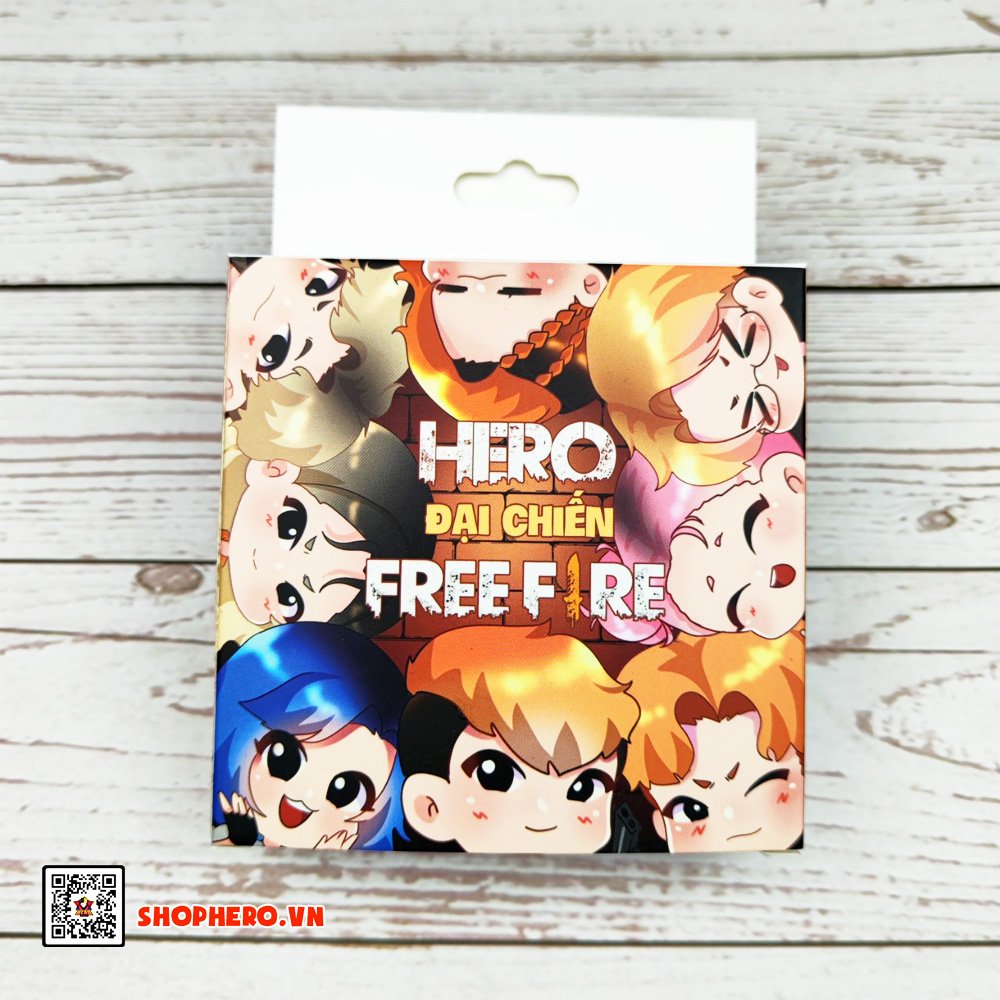 Bộ STICKER HERO ĐẠI CHIẾN FREE FIRE