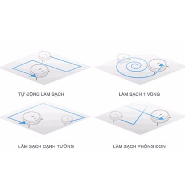 Robot Hút bụi lau nhà Ecovacs Deebot DF45