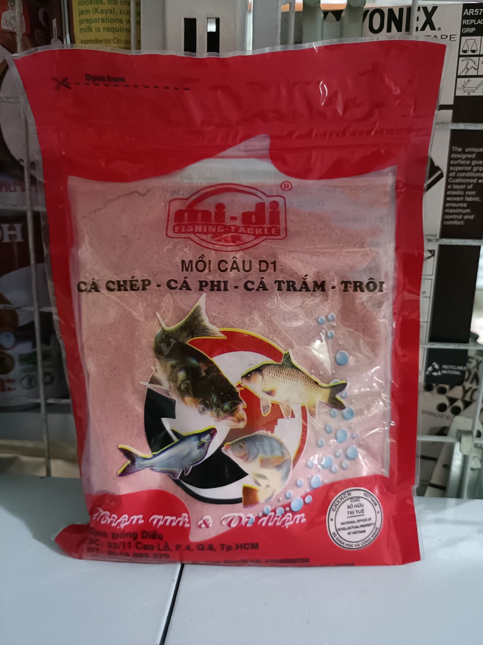 MỒI CÂU CÁ- CÁM D1,D2,D3