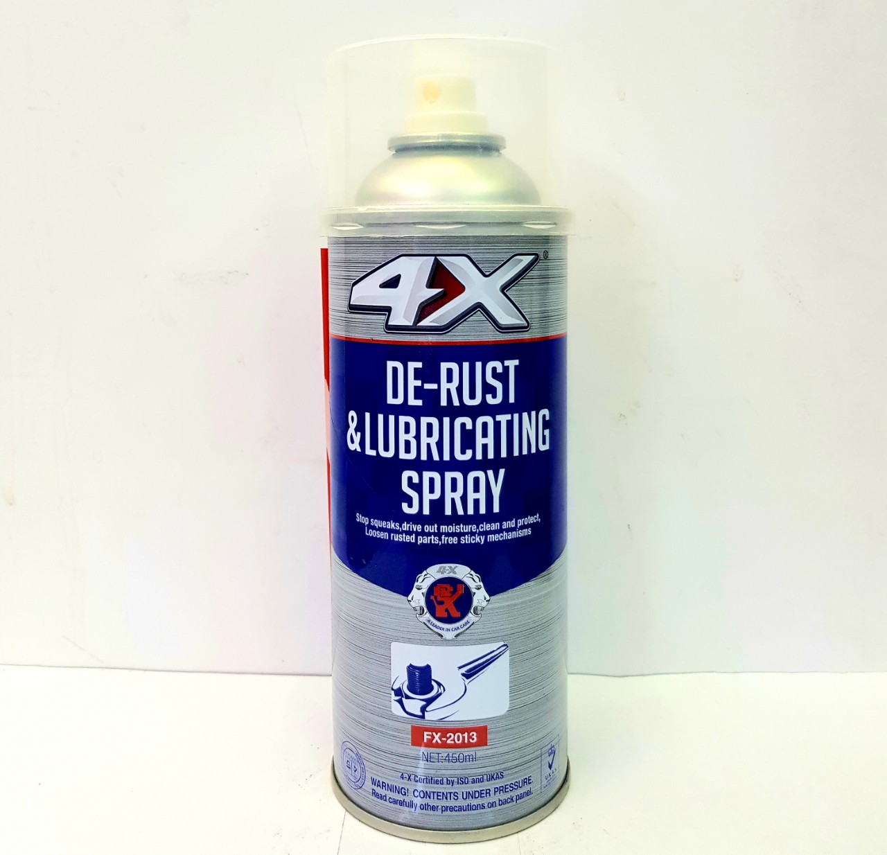 4x de rust lubricating spray 450ml chống rỉ sét siêu cấp