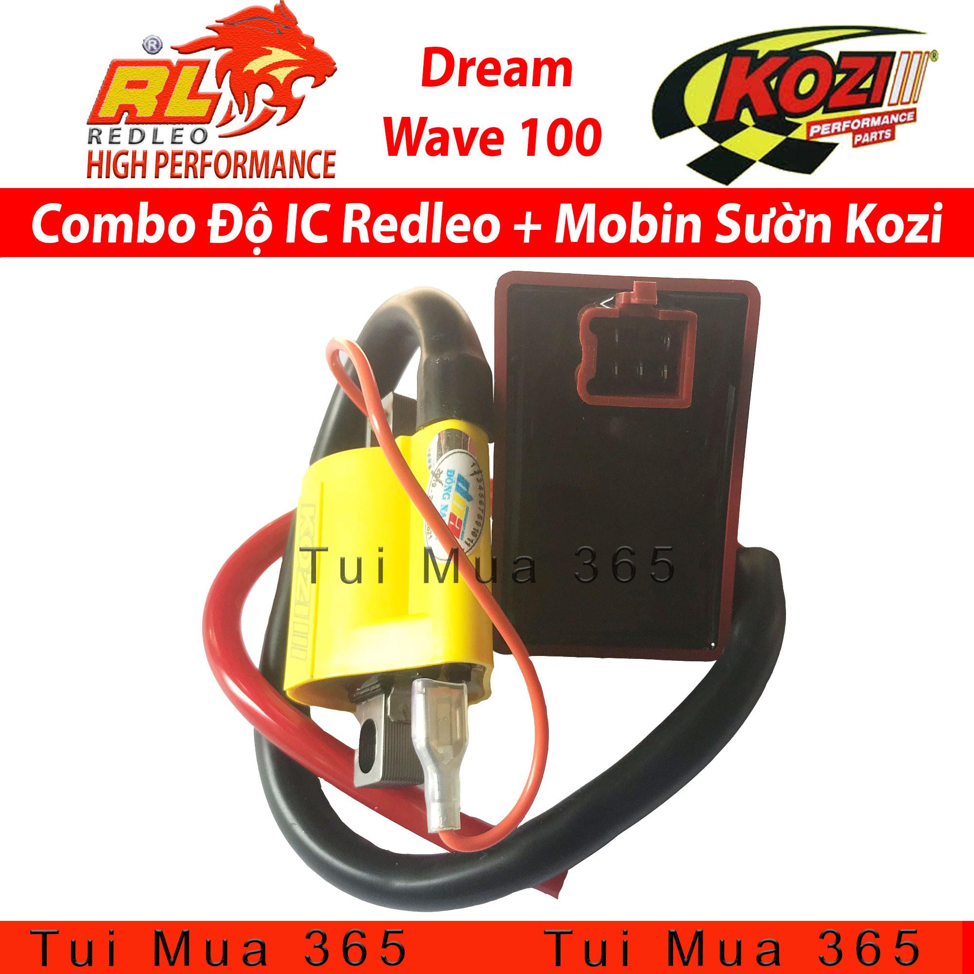 [HCM]Combo Độ IC Redleo và Mobin Độ Kozi Dream Wave Malaysia