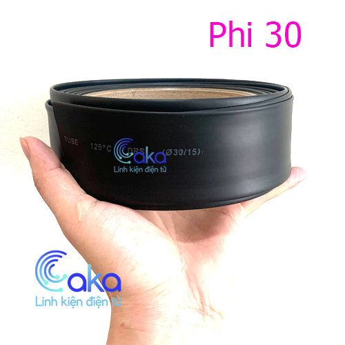 Ống gen co nhiệt phi 30 dài 1 mét