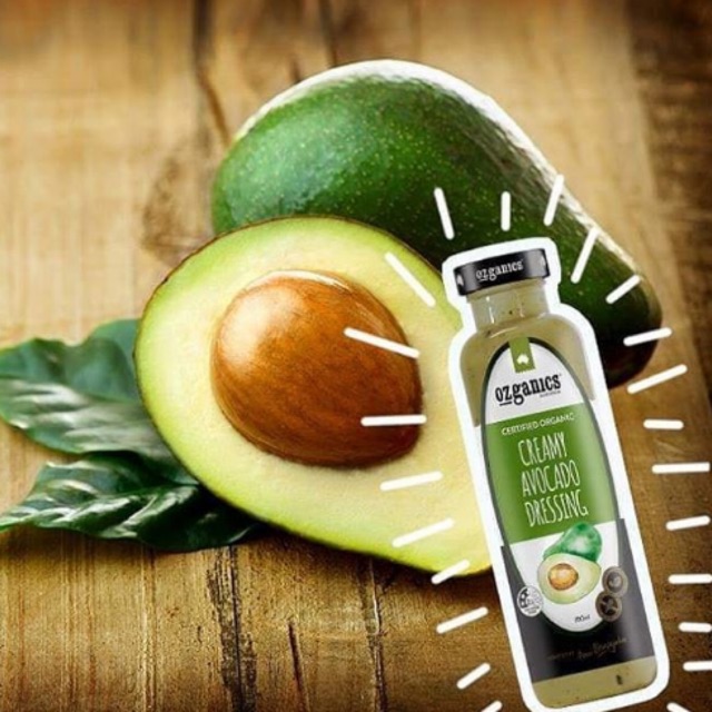 Ozganics Creamy Avocado Salad Dressing chai 250ml