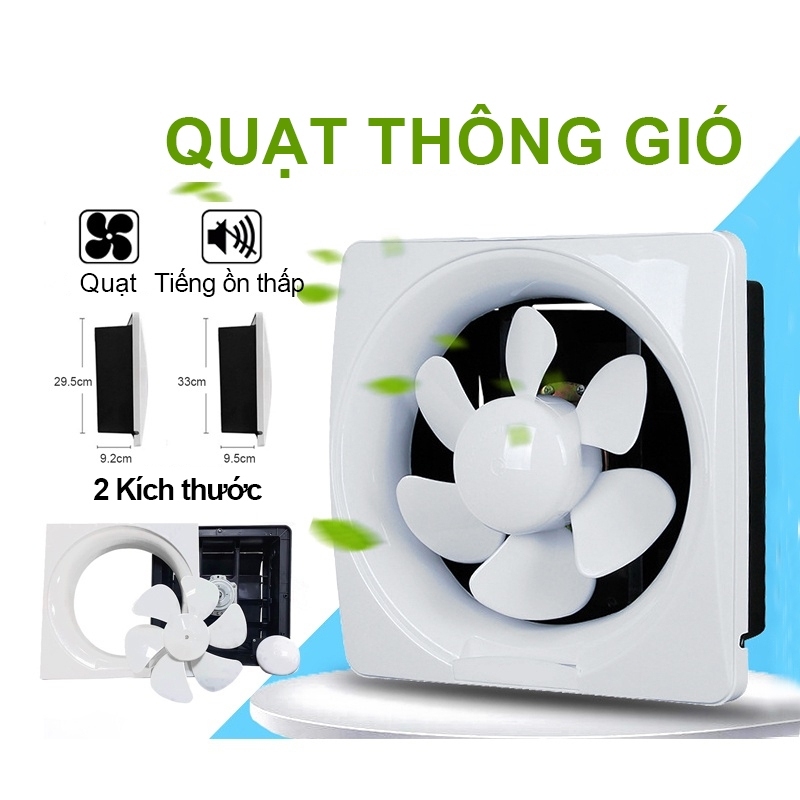 Quạt thông gió hút mùi gắn tường