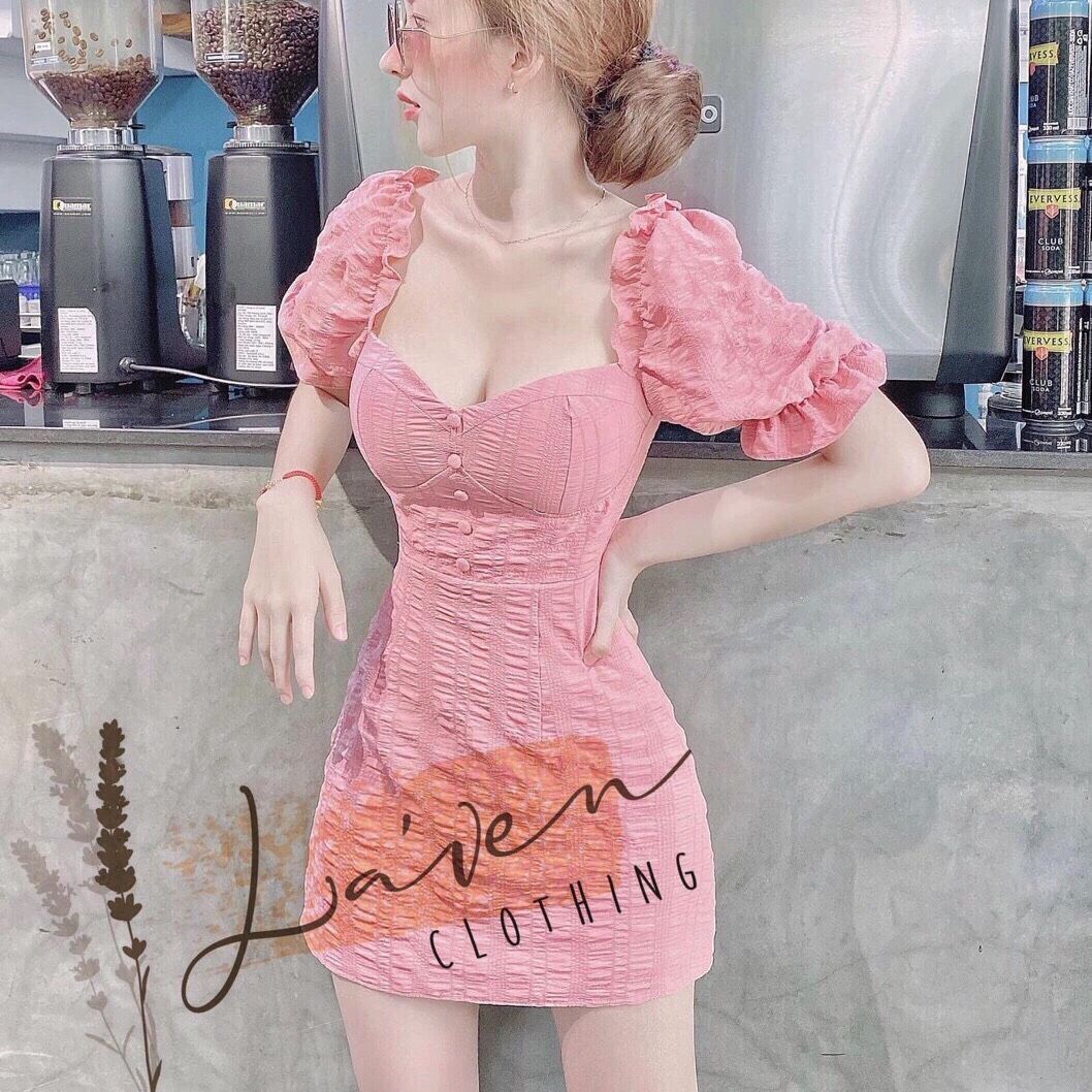 [HCM]Đầm macxi 2 dây hoa nhí đi tiệc nữ form ngắn trên gốichất vải von lụa siêu đẹp thời trang thuydieushop97 đ7