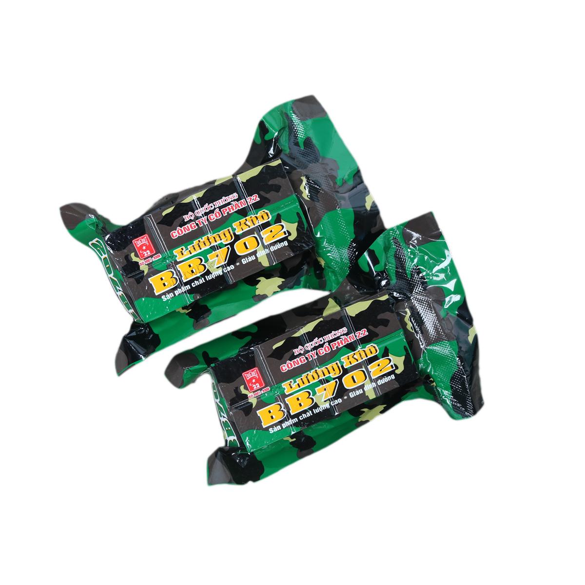 [HCM]2 gói lương khô BB702 - Lương khô Quân Đội