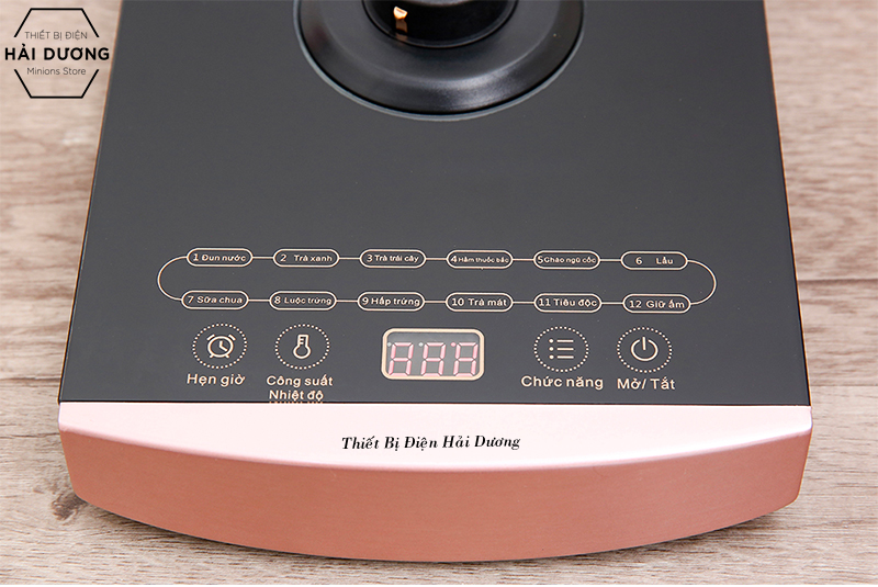 Bình Đun Siêu Tốc Midea 800W 1.5 lít MK-17HC - Bảo hành 2 năm