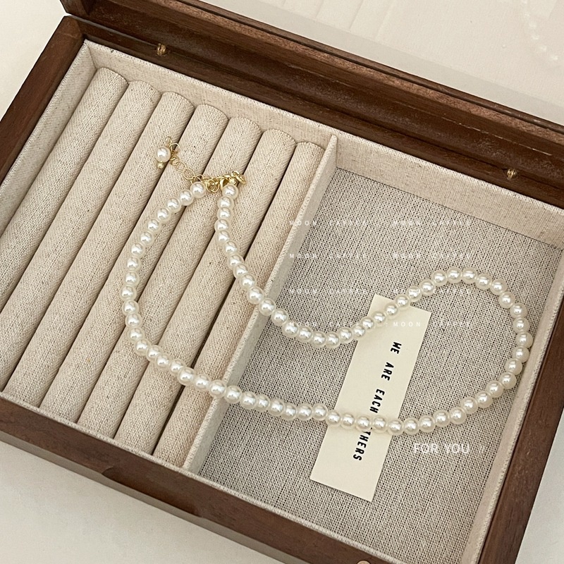 Dây Chuyền Titan, Vòng Cổ Titan Chuỗi Ngọc Tròn Basic | CHOU ACCESSORIES |