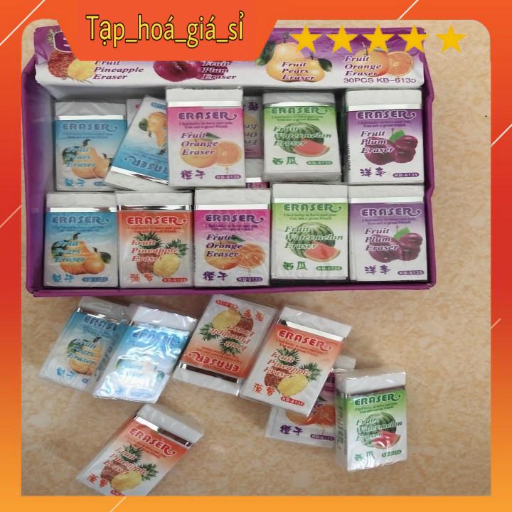 [10 chiếc ] tẩy chì hoa quả
